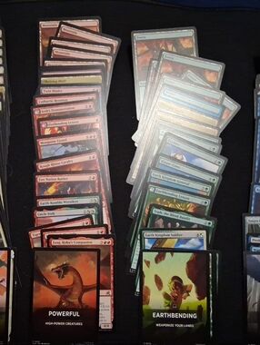 4 Avatar Jumpstarter Decks MTG: Earthbending, Powerful, Gliding,and Librarian!☆~